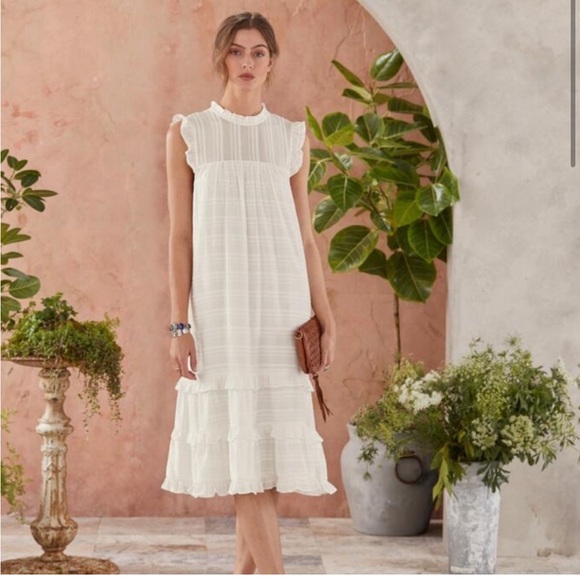 Sundance Dresses & Skirts - Sundance Sunday in Brooklyn Ruffle Dress size Small